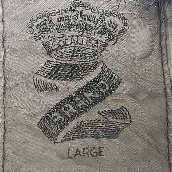 Z Brand Vintage double breasted trench coat Socal USA beige Size Large Old Money - Picture 13 of 14